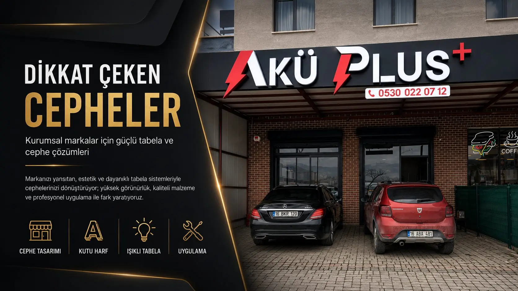 Kutu Harf Tabela Çeşitleri ve Doğru Malzeme Seçimi